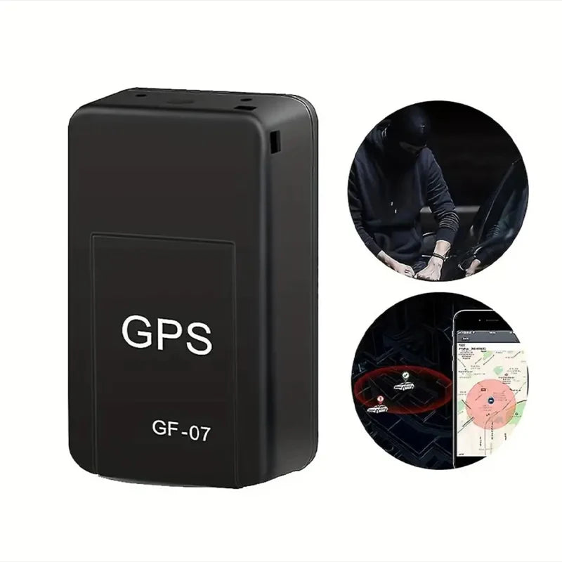 GPS Position App for Motorcycles, Cars, and Magnetic Vehicle Trackers for Pets, Children, and the Elderly Gf07 Mini Tracking Locator