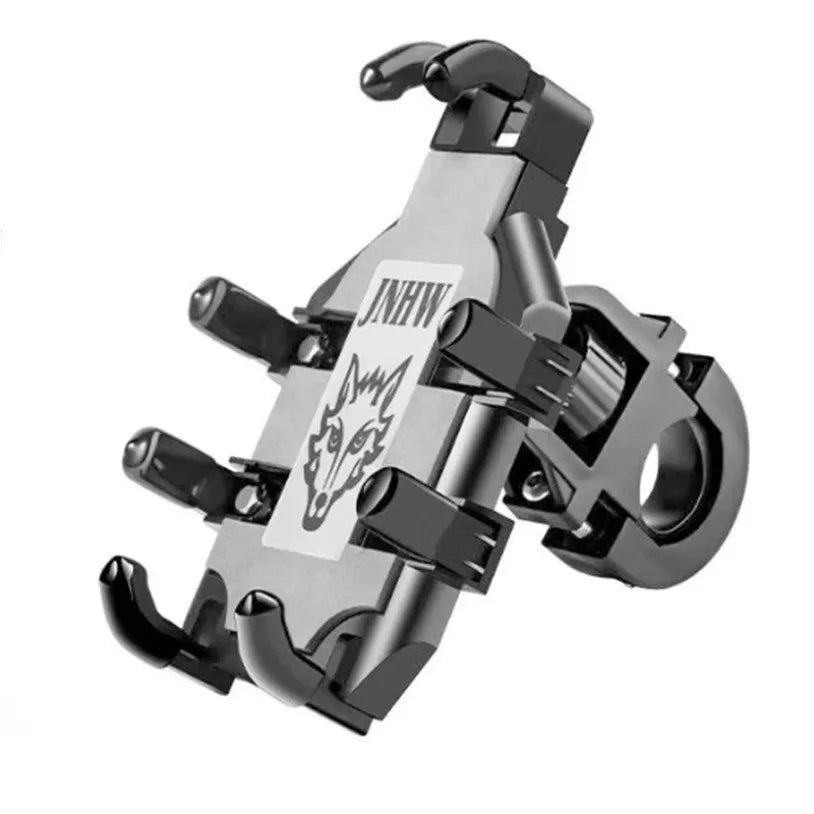 For motorcycles, scooters, ATVs, bicycles, e-bikes, and cell phones, VIKEFON Universal New Upgraded Eight Claws Mobile Phone Holder