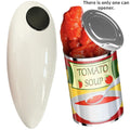 Battery-operated Electric Can Opener Automatic Jar Opener Smooth Edge Bottle Opener for All Types of Jars, Suitable for Weak Hands