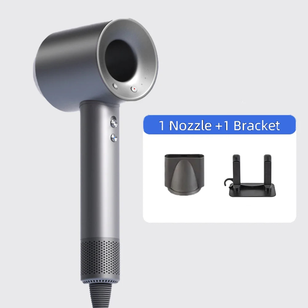 High-speed, blade-free negative ion hair dryer Silent, fast drying with high power Transportable, ideal for both home and travel