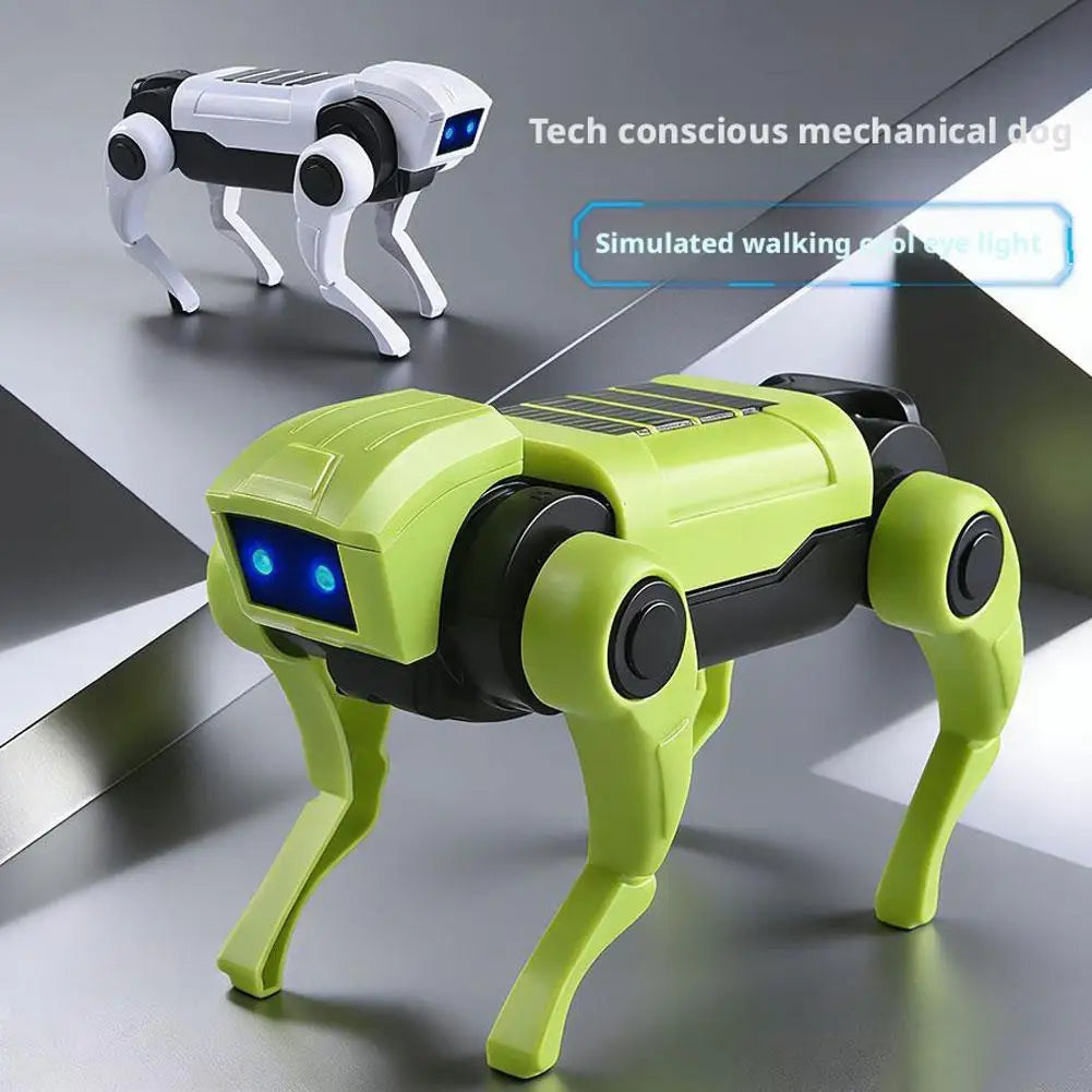 Children's Educational Toys, Electric Robot Dog Toy, Animal Vehicle, Miniature Electronic Pets, and DIY Installation