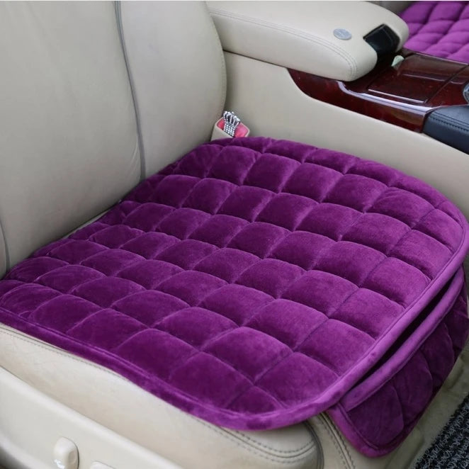 Cars with Universal Winter Warm Car Seat Cover Cushion, Anti-slip Front Chair Seat, and Breathable Pad Car Seat Protector Seat Covers