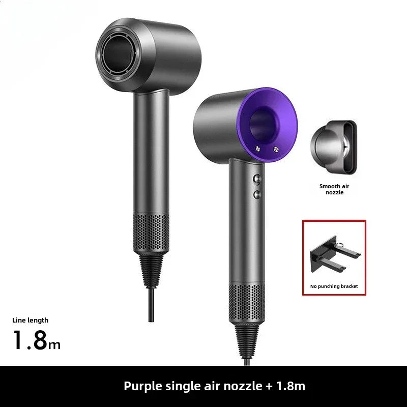 A lightweight, thermostatic styling tool for smooth hair, this 5-in-1 professional hair dryer has both hot and cold air capabilities.