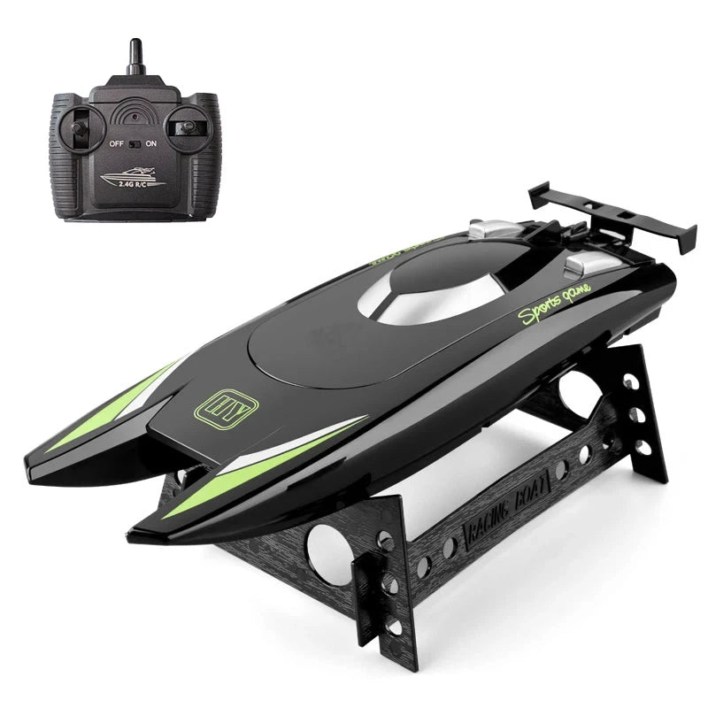 Gifts and toys for boys: 2.4G RC High Speed Racing Boat Waterproof Double Motor Remote Control Professional Speedboat 805