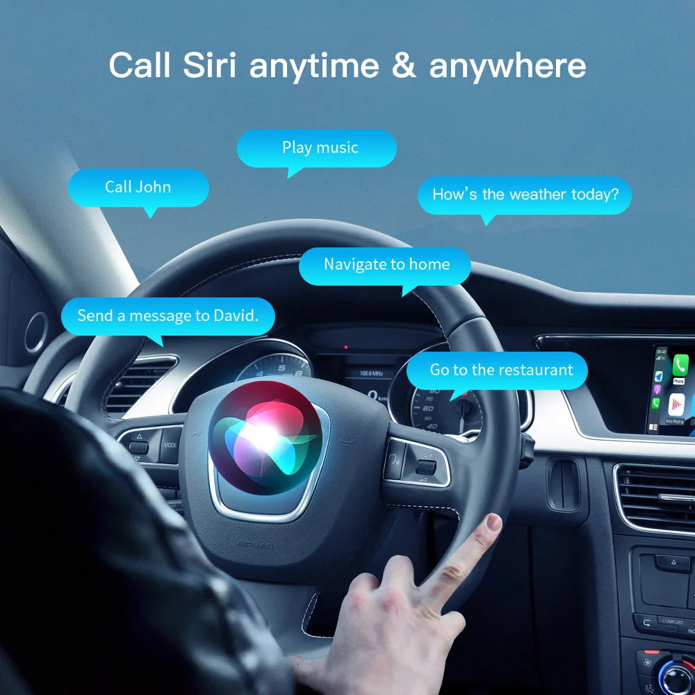 Volkswagen Golf 7 Wireless Carplay Android Auto with MIBI System Multimedia Accessory Mirror Link AirPlay Compatible Cameras