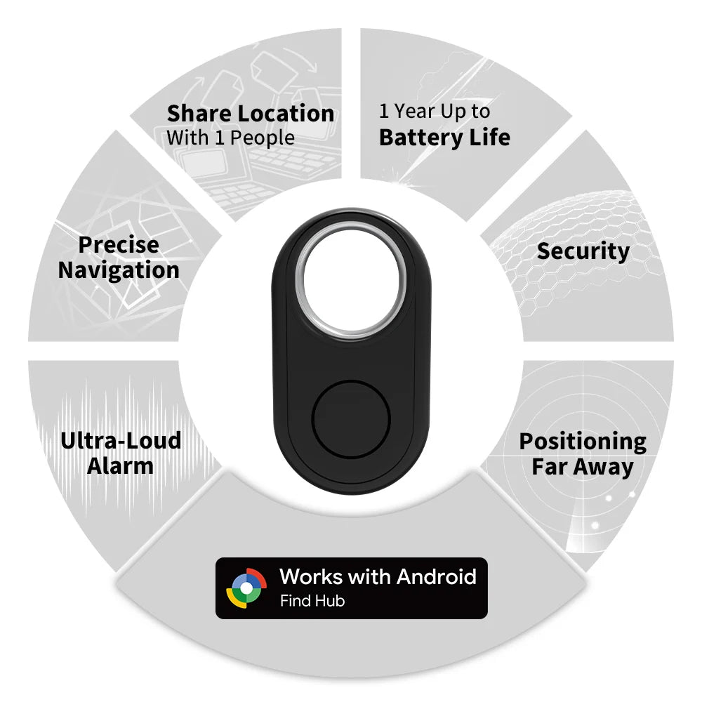 Android Google Find Hub App Locator Finder Far Away Positioning Anti-lost Smart Tag Long Distance Tracker for Samsung Devices