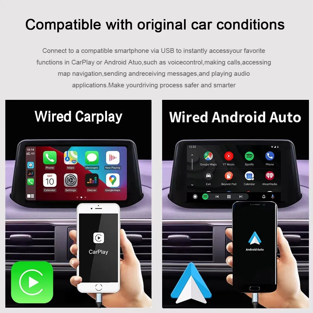 New Upgrade CarPlay Android Auto USB Hub Adapter for Mazda 2 3 6 CX3 CX5 CX8 CX9 MX5 miata TK78669U0C Mazda Retrofit Kit