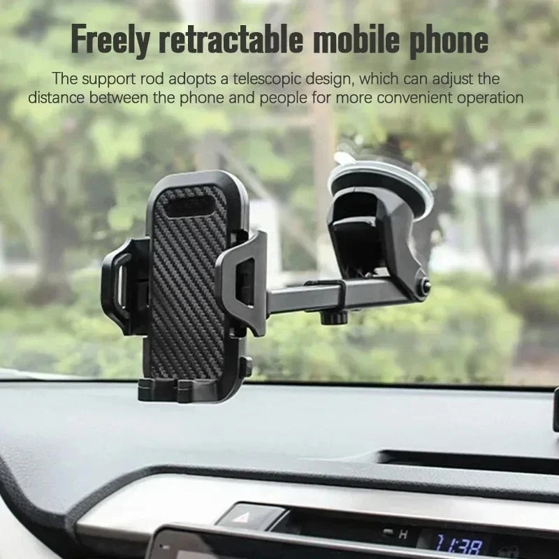 1PC Sucker Car Mobile Phone Holder Mount Dashboard Suction Cup Support in Car Bracket Navigation Universal Stand for Phones