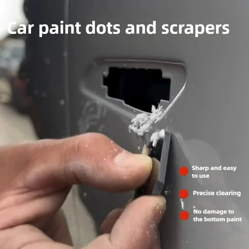 Car Polishing Point Repair Scraper Paint Spot Removal Film Cleaning Surface Stains Dust Scraper Tool Sagging Varnish Removal