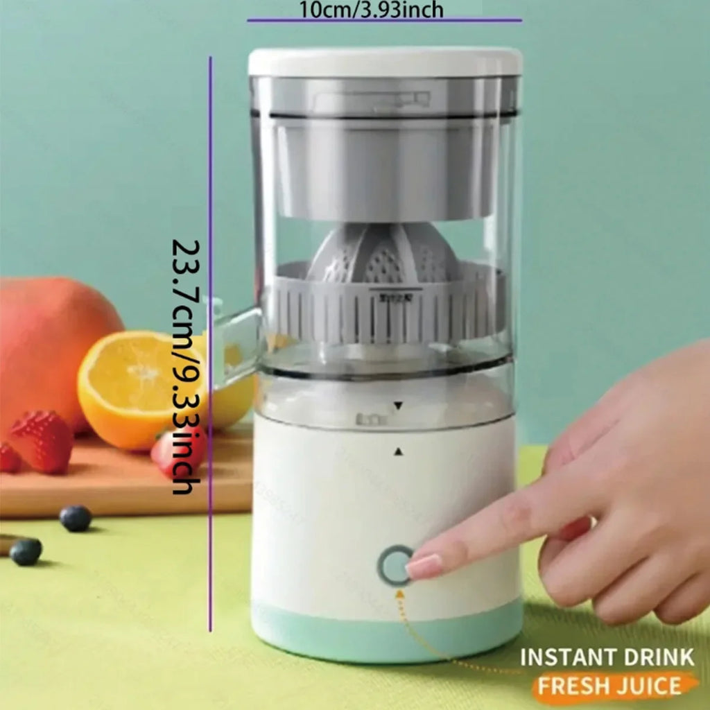 High juice output for oranges, USB rechargeable electric squeeze, and a new portable home juicer