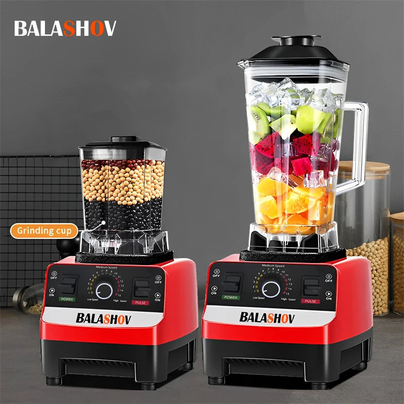 BPA-free 2000W Heavy Duty Commercial Blender Stationary Mixer Food Processor Ice Smoothies for Kitchen High Power Juicer Blender