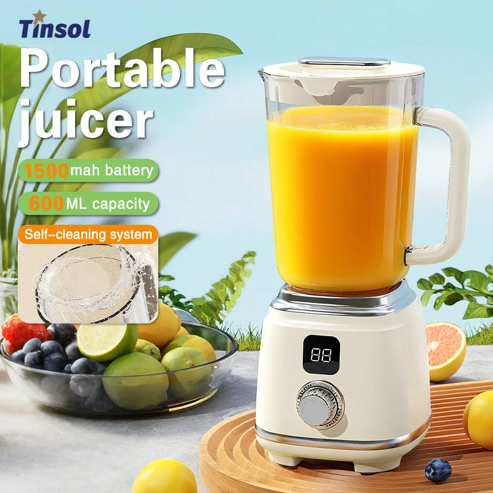 TINSOL Multipurpose Home Blender with 10 Blades, High Juice Yield, Ice Crusher, and Kitchen Tool