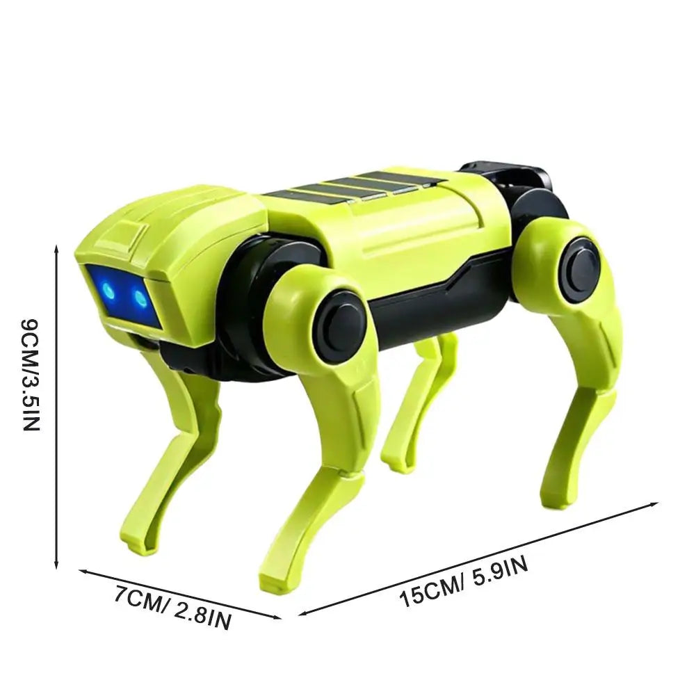 Children's Educational Toys, Electric Robot Dog Toy, Animal Vehicle, Miniature Electronic Pets, and DIY Installation
