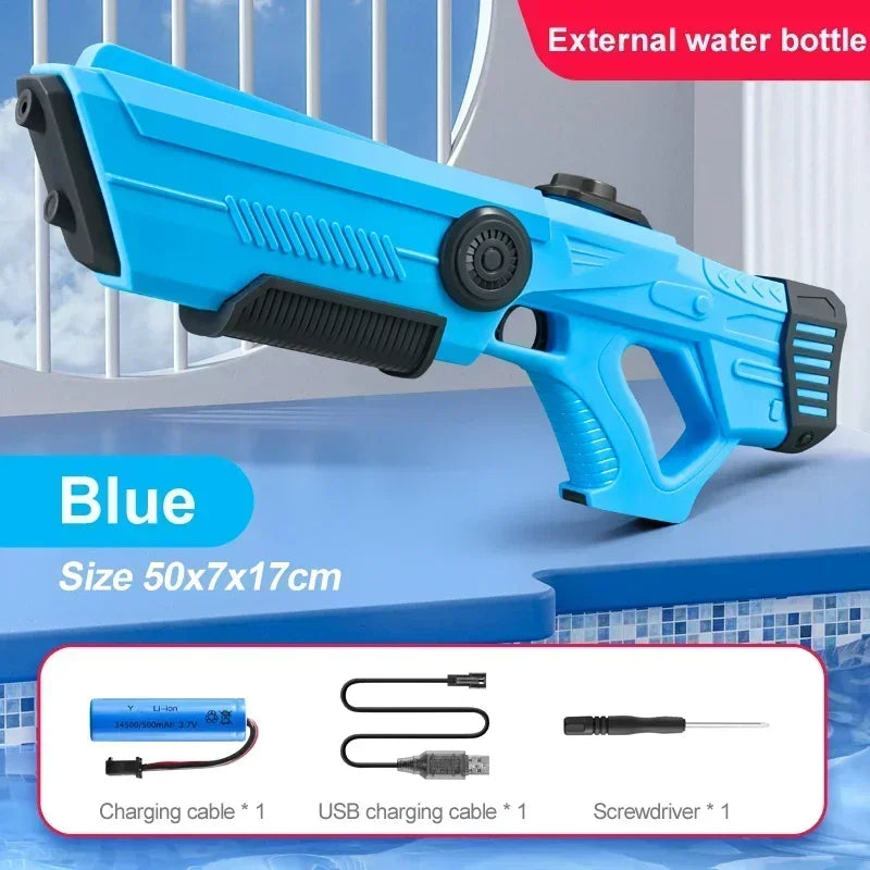 Children's Water Toys for Boys, Summer Outdoor Pool Fight Games, and Automatically Watering High Pressure Electric Water Gun Toys