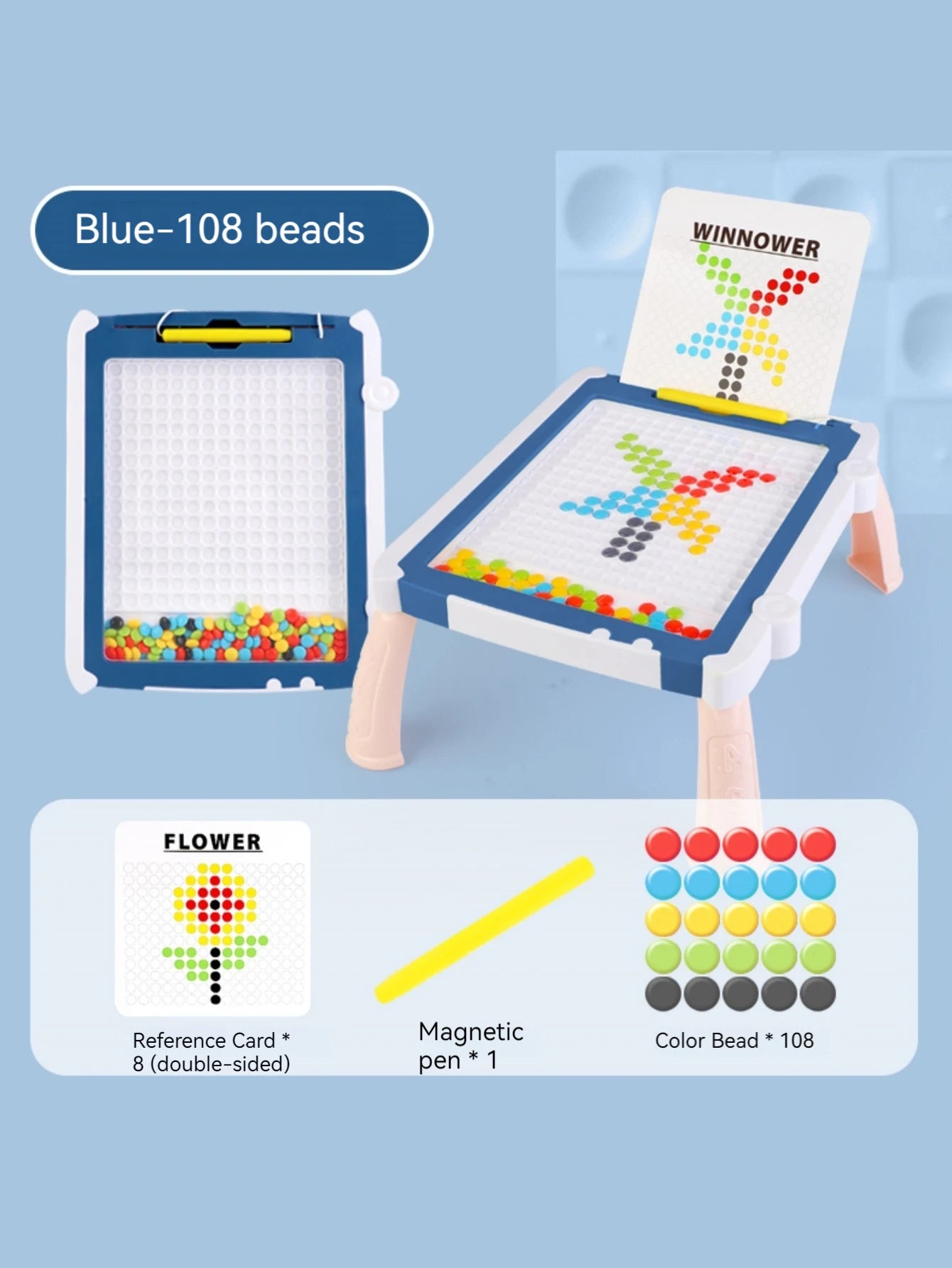 Children's drawing board, handwriting board, mini magnetic writing board, carabiner, lovely, adorable toy pendant