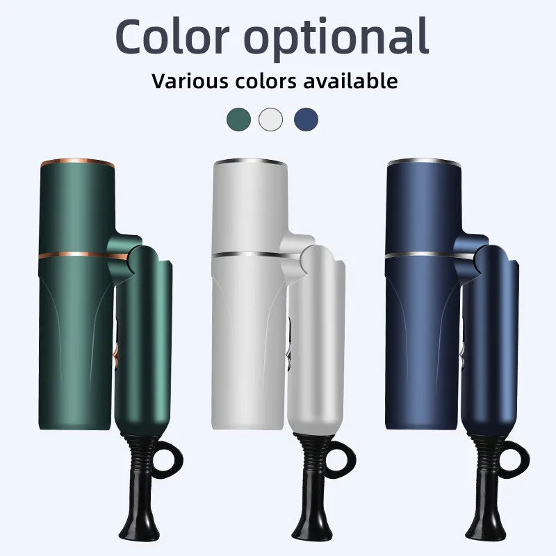 Popular Professional Hair Dryer: Foldable Electric Hair Dryer with Blue Light, High Power, Negative Ion, Salon Hair Tools, Home