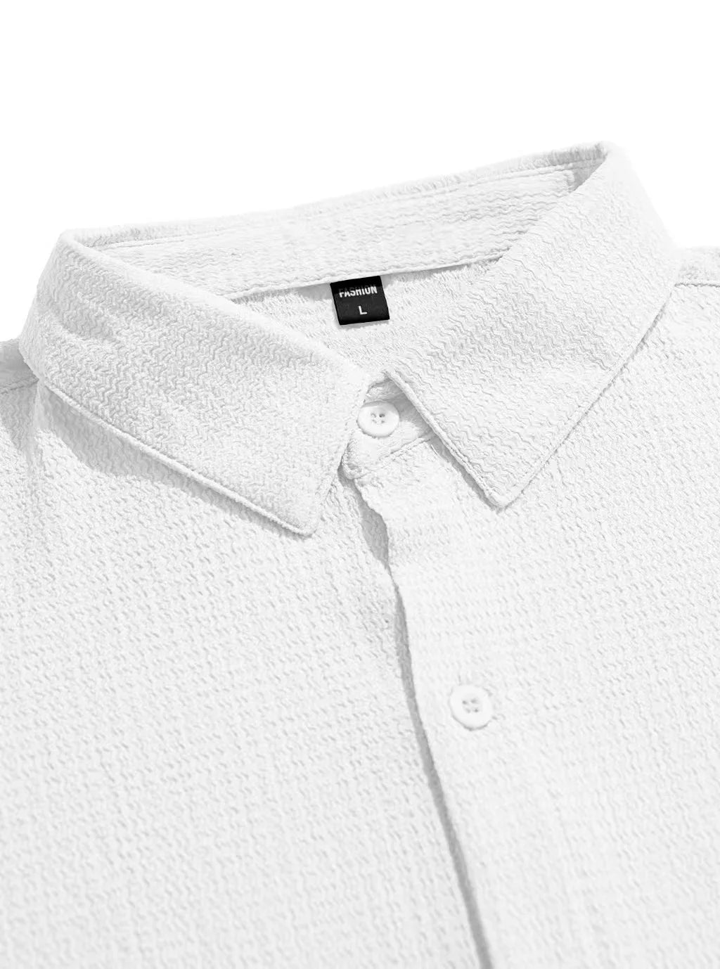 Men's Versatile Smart Casual Summer Solid Lapel Pocket Short Sleeve T-Shirt