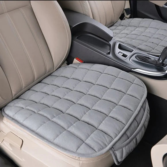 Cars with Universal Winter Warm Car Seat Cover Cushion, Anti-slip Front Chair Seat, and Breathable Pad Car Seat Protector Seat Covers