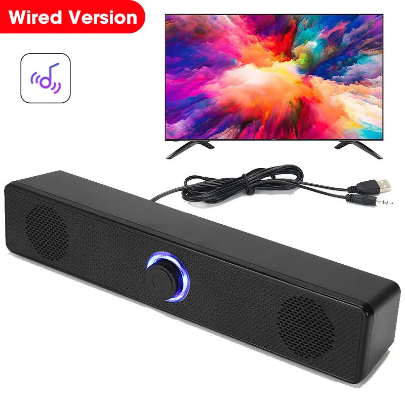 Superior Bluetooth Wired Dual-purpose High-volume Microphone and Two-in-One Speaker from HOMEFISH Computer Desktop