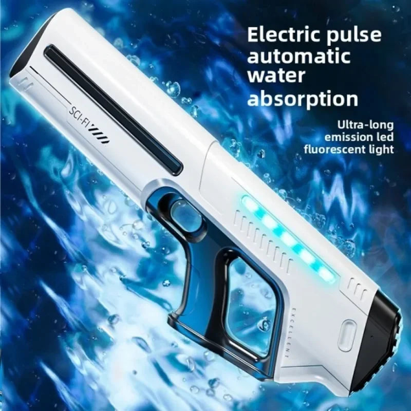 Children's Water Toys for Boys, Summer Outdoor Pool Fight Games, and Automatically Watering High Pressure Electric Water Gun Toys