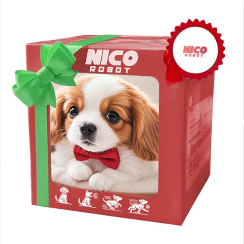 2025 Walking, Barking, Electric Realistic Pet Puppy with 10 Sounds, Children's Christmas Companion Present for Ages 3 and Up