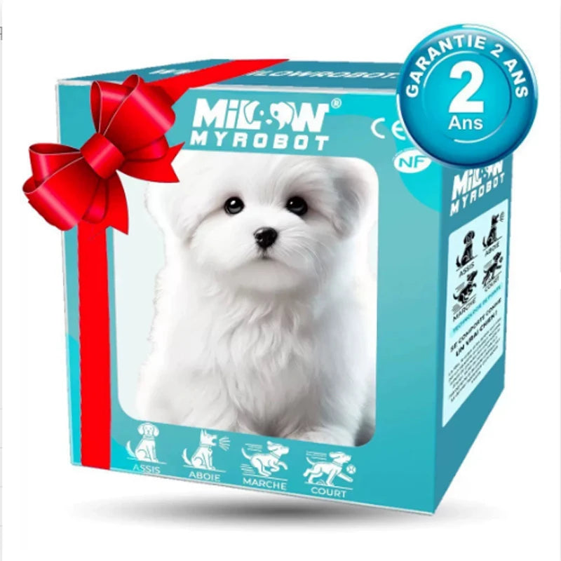 2025 Walking, Barking, Electric Realistic Pet Puppy with 10 Sounds, Children's Christmas Companion Present for Ages 3 and Up