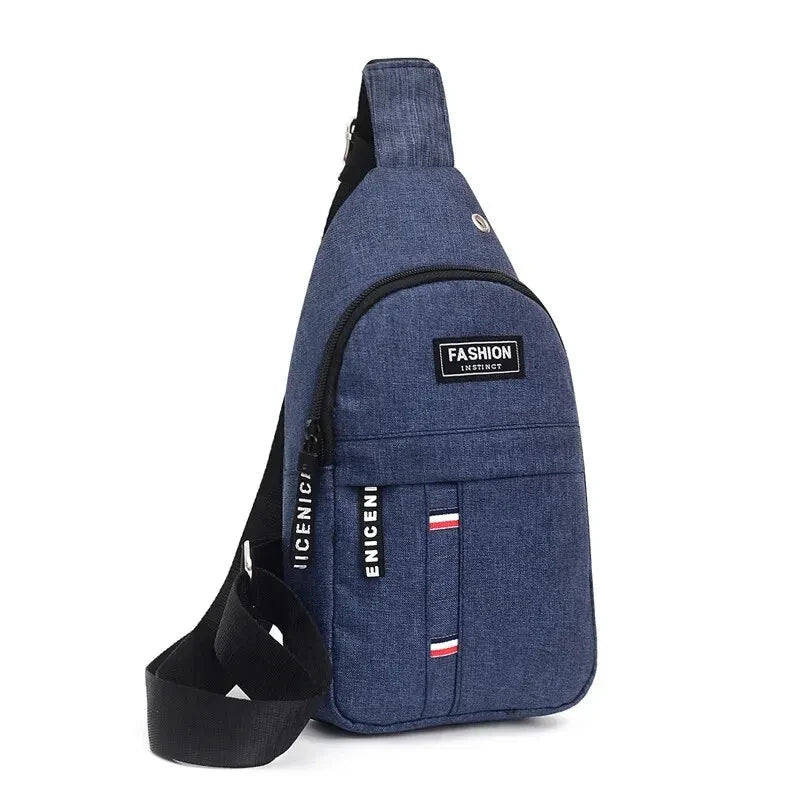 Men's Travel, Running, Hiking, and Cycling Waterproof Large Capacity Fanny Pack with Adjustable Strap