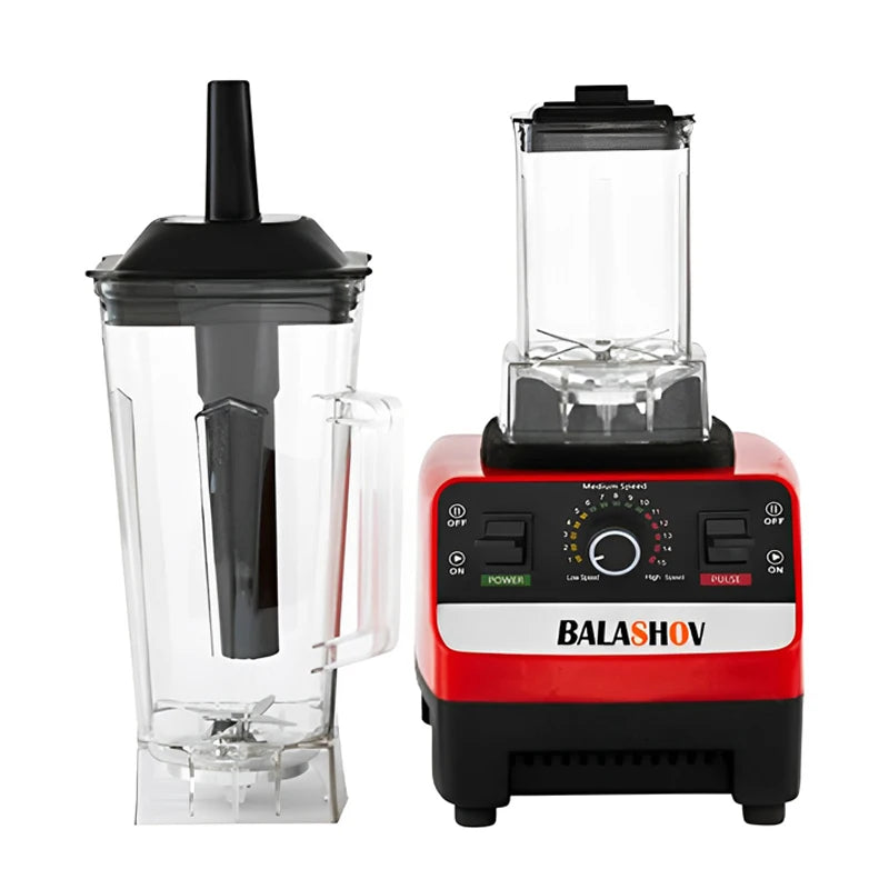BPA-free 2000W Heavy Duty Commercial Blender Stationary Mixer Food Processor Ice Smoothies for Kitchen High Power Juicer Blender