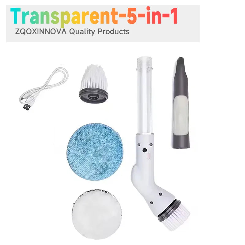Hair brushes, bathroom brooms, toilet mop heads, kitchen appliances, cordless multipurpose spin scrubber and electric cleaning brush