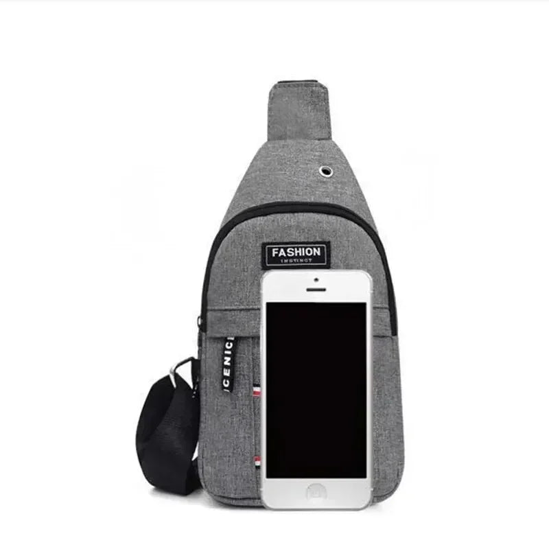Men's Travel, Running, Hiking, and Cycling Waterproof Large Capacity Fanny Pack with Adjustable Strap