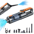 Wireless, one-button, high-power, portable car hoover cleaner vacuum cleaner large suction mini handheld vacuum cleaner