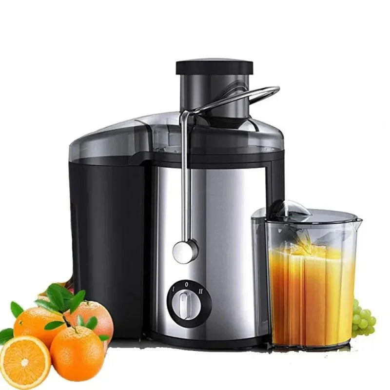 Robust Fruit Juicer: 800W Centrifugal Juicer with Easy-to-Clean Fruit and Vegetable Juice Extractor for Portable Use