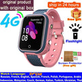 Kids' LT21 4G Smart Watch with GPS, WiFi, Video Call, SOS, IP67 Waterproof Design, Camera, Tracker, Location, and Phone
