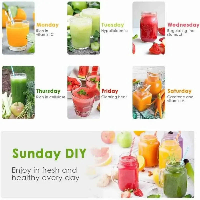 Robust Fruit Juicer: 800W Centrifugal Juicer with Easy-to-Clean Fruit and Vegetable Juice Extractor for Portable Use