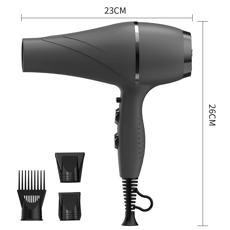Popular 2200w High-Power Fast Drying Hair Dryer with Bass Noise Abatement for Home Hair Salons, Model 110V/220V