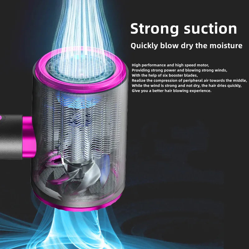 Manufacturer's Direct Selling 2400w High-Power Negative Ion Blue Light Hair Dryer for Home and Salon Use