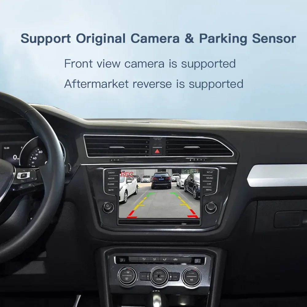 Volkswagen Golf 7 Wireless Carplay Android Auto with MIBI System Multimedia Accessory Mirror Link AirPlay Compatible Cameras