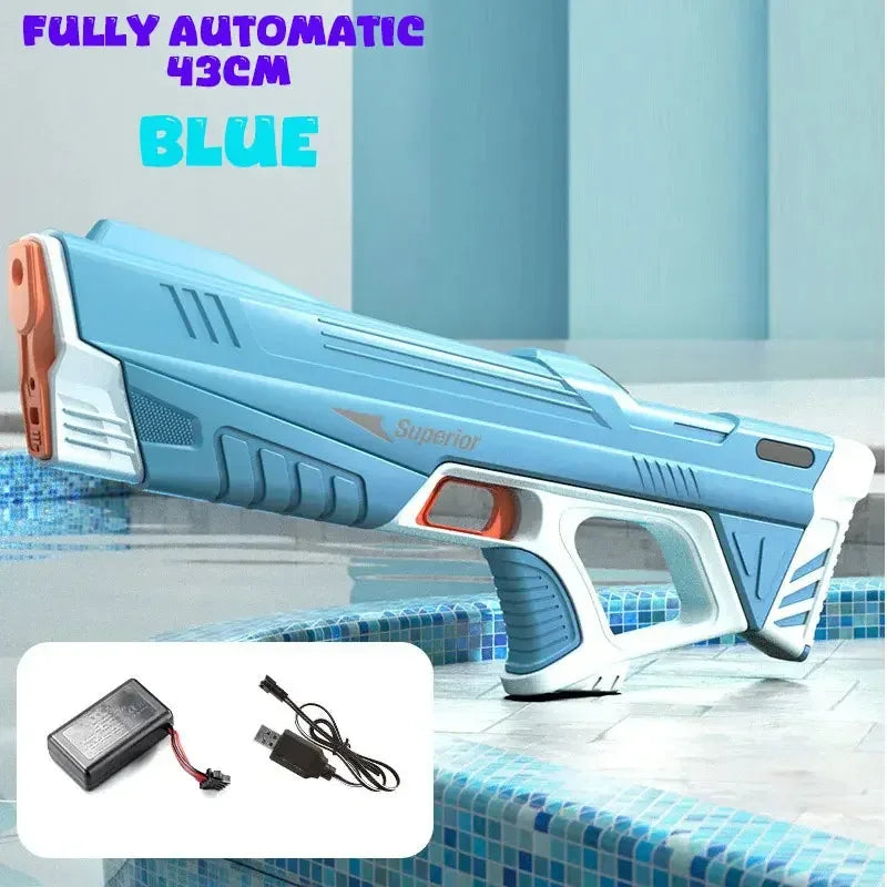 Children's Water Toys for Boys, Summer Outdoor Pool Fight Games, and Automatically Watering High Pressure Electric Water Gun Toys