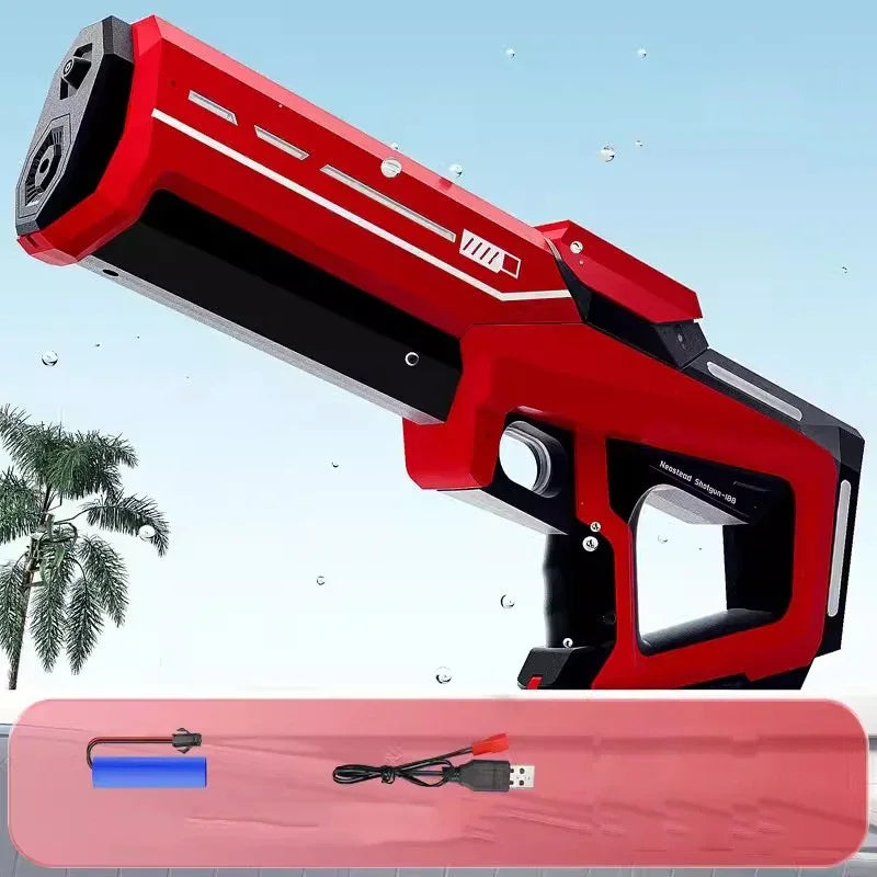 Children's Water Toys for Boys, Summer Outdoor Pool Fight Games, and Automatically Watering High Pressure Electric Water Gun Toys