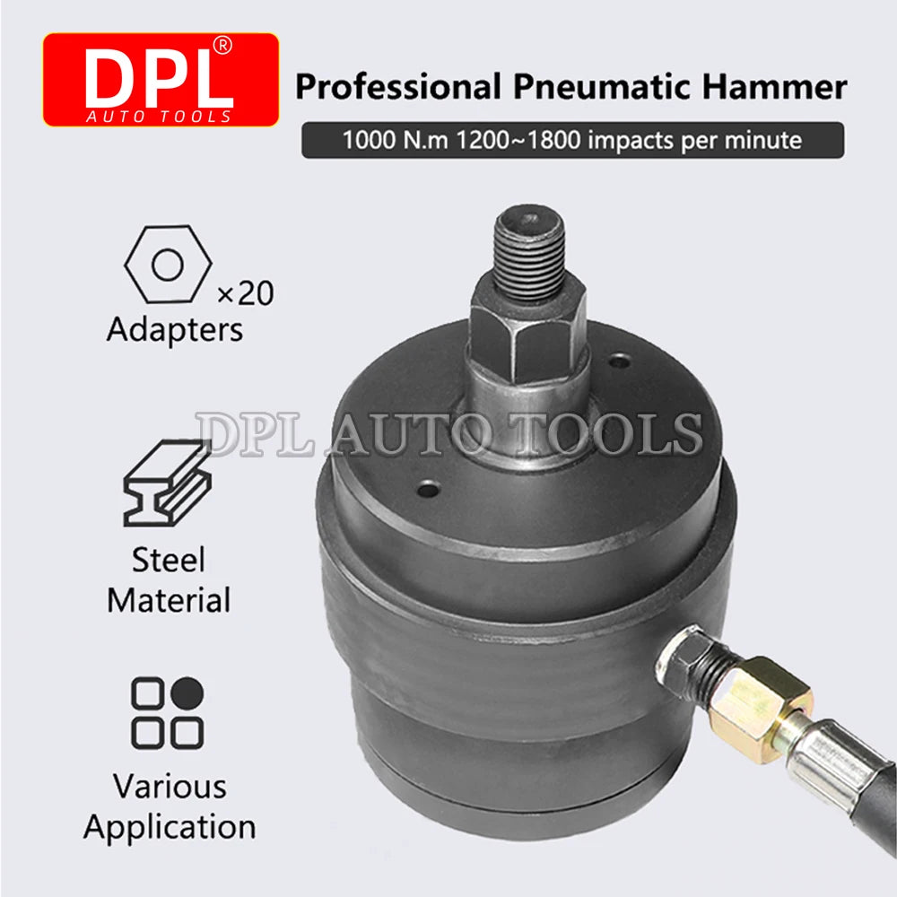 Professional 23-piece Diesel Injector Puller Pneumatic Injector Extractor Puller Kit