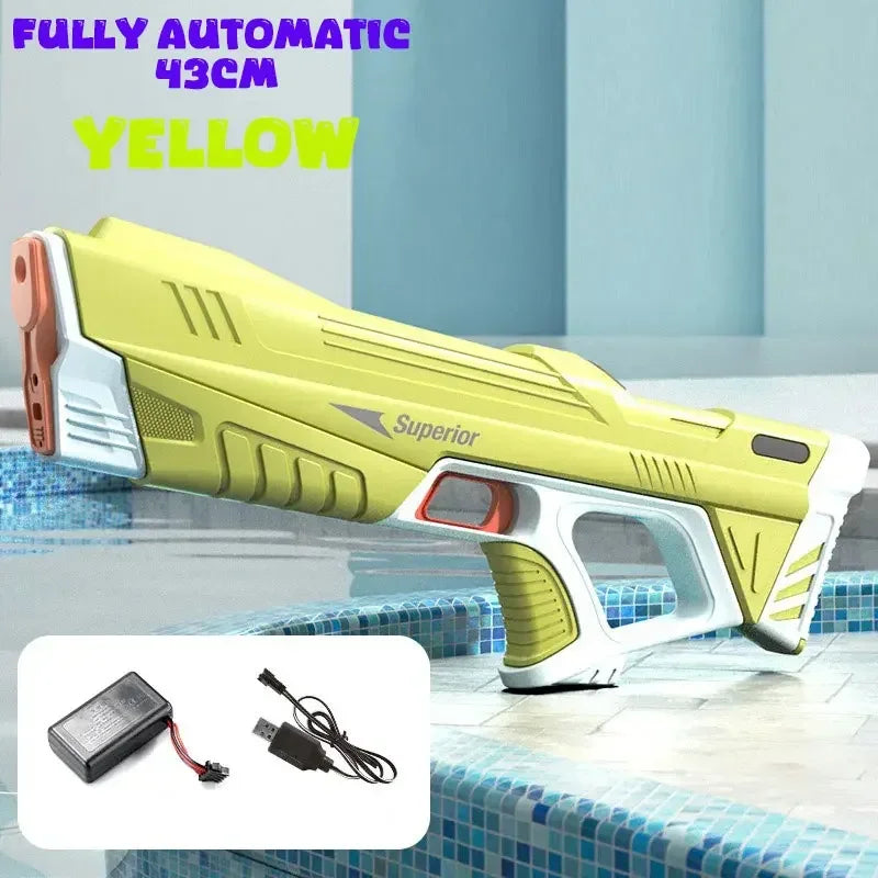 Children's Water Toys for Boys, Summer Outdoor Pool Fight Games, and Automatically Watering High Pressure Electric Water Gun Toys