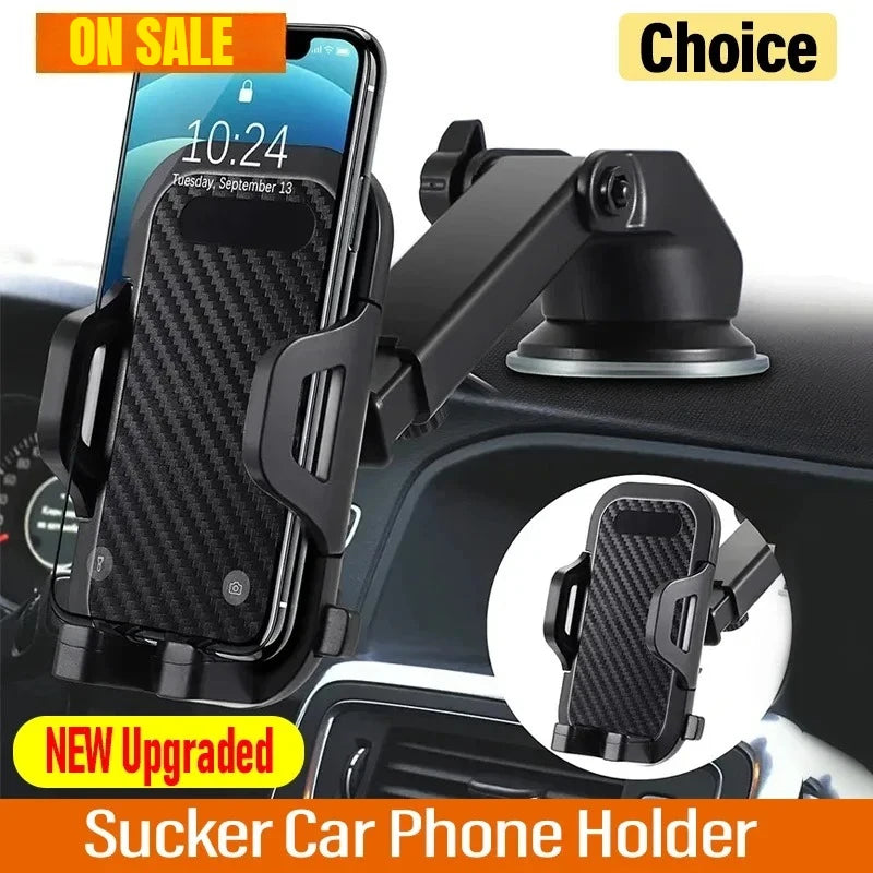 1PC Sucker Car Mobile Phone Holder Mount Dashboard Suction Cup Support in Car Bracket Navigation Universal Stand for Phones